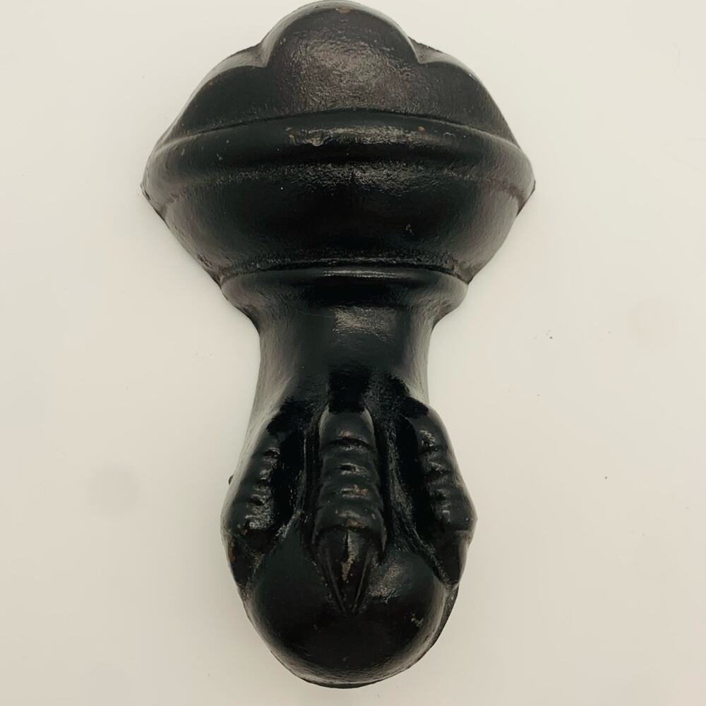 Antique Cast Iron Ball & Bird Claw Foot